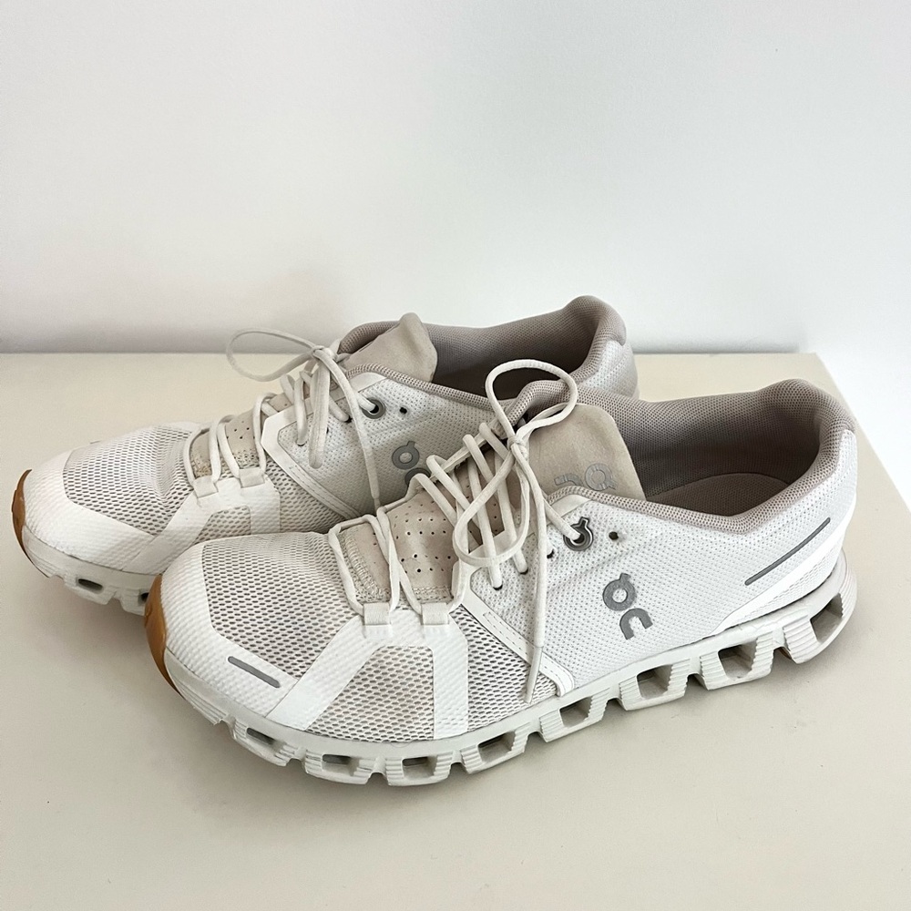 On Running White Athletic Shoes
